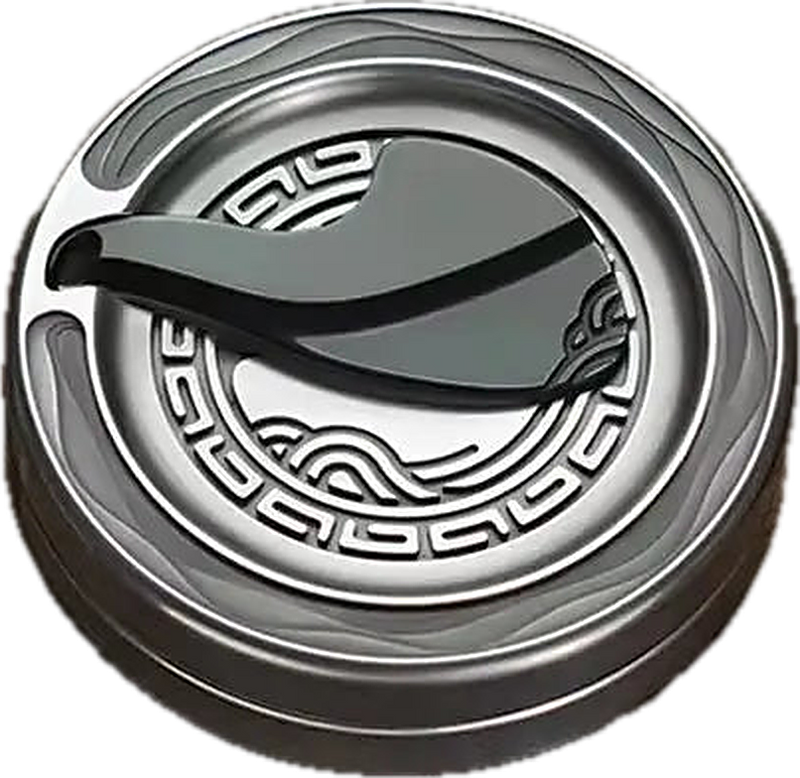 Anchor Coin in stainless steel